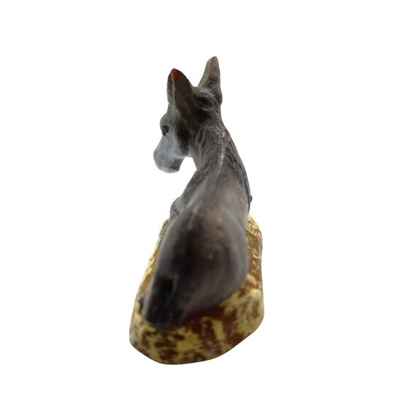 Santons Paul Fouque Donkey Figurine Nativity Decor Terracotta Miniature France - Picture 4 of 7